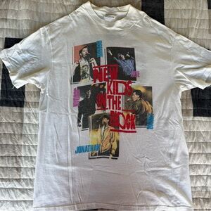 Vintage New Kids on The Block Tee - White